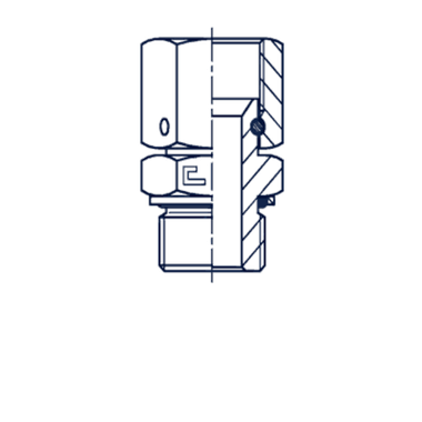 Штуцер FNH JIC 1.5/16 - BSP 3/4