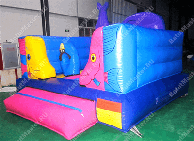 Коммерческий надувной батут "Морское царство 2"