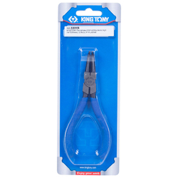 KING TONY (68HB-10) Съемник стопорных колец 241 мм, изогнутый, сжим