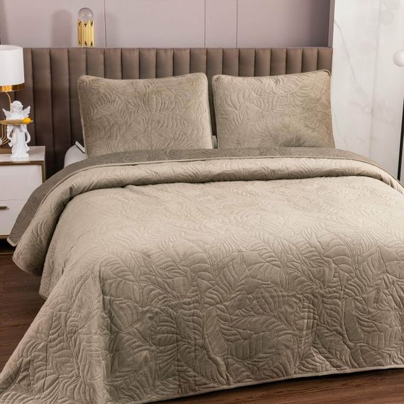 Мелисса (капучино) Покрывало 160х220