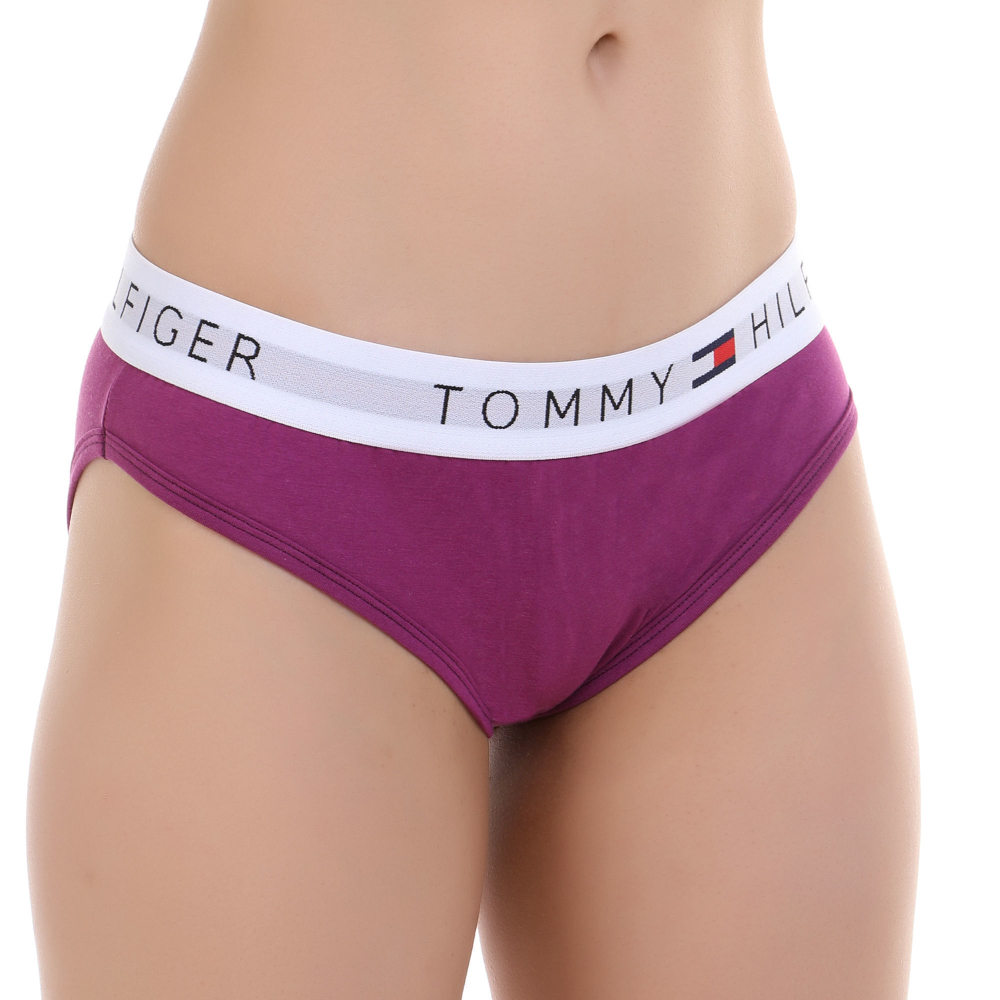 Женские трусы слипы фиолетовые Tommy Hilfiger Women