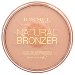 Rimmel London, Natural Bronzer, водостойкая бронзирующая пудра, оттенок 021 «Солнечный свет», 14 г