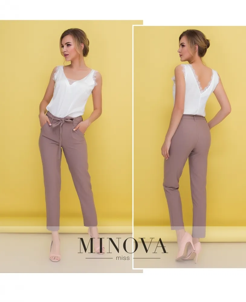 Брюки 1092-беж Minova