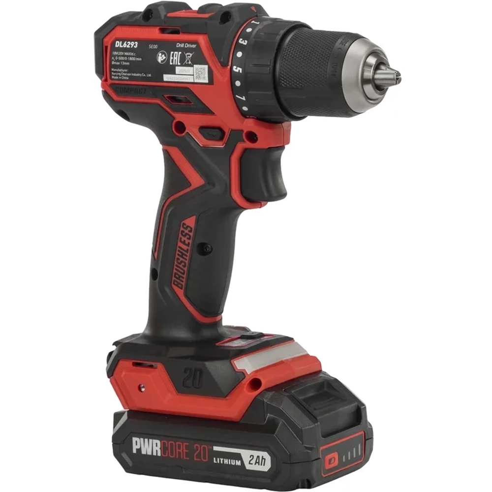 SKIL DL6293 аккумуляторная дрель-шуруповерт с аккумуляторным винтовертом ID6739, ЗУ SC0060 (60W), АКБ BY5197 (2 Ач), АКБ BY5196 (4 Ач) и сумкой в комплекте 9-1-034