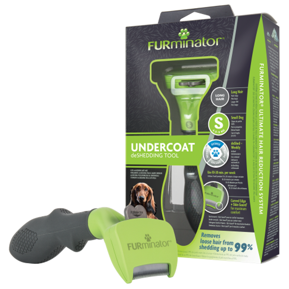 Фурминатор для собак мелких длинношерстных пород, FURminator Dog Undercoat S Long Hair 12 YA Фурминатор для собак мелких длинношерстных пород, FURminator Dog Undercoat S Long Hair 12 YA