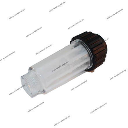 Фильтр водяной для автомоек K5T5, резьба M26 (внутр/наруж), L-120мм, D-50мм, 12Bar