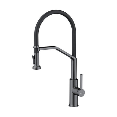 Смеситель Makkari 2 Plus-SB-GM-BL  для кухни вороненая сталь 4994497