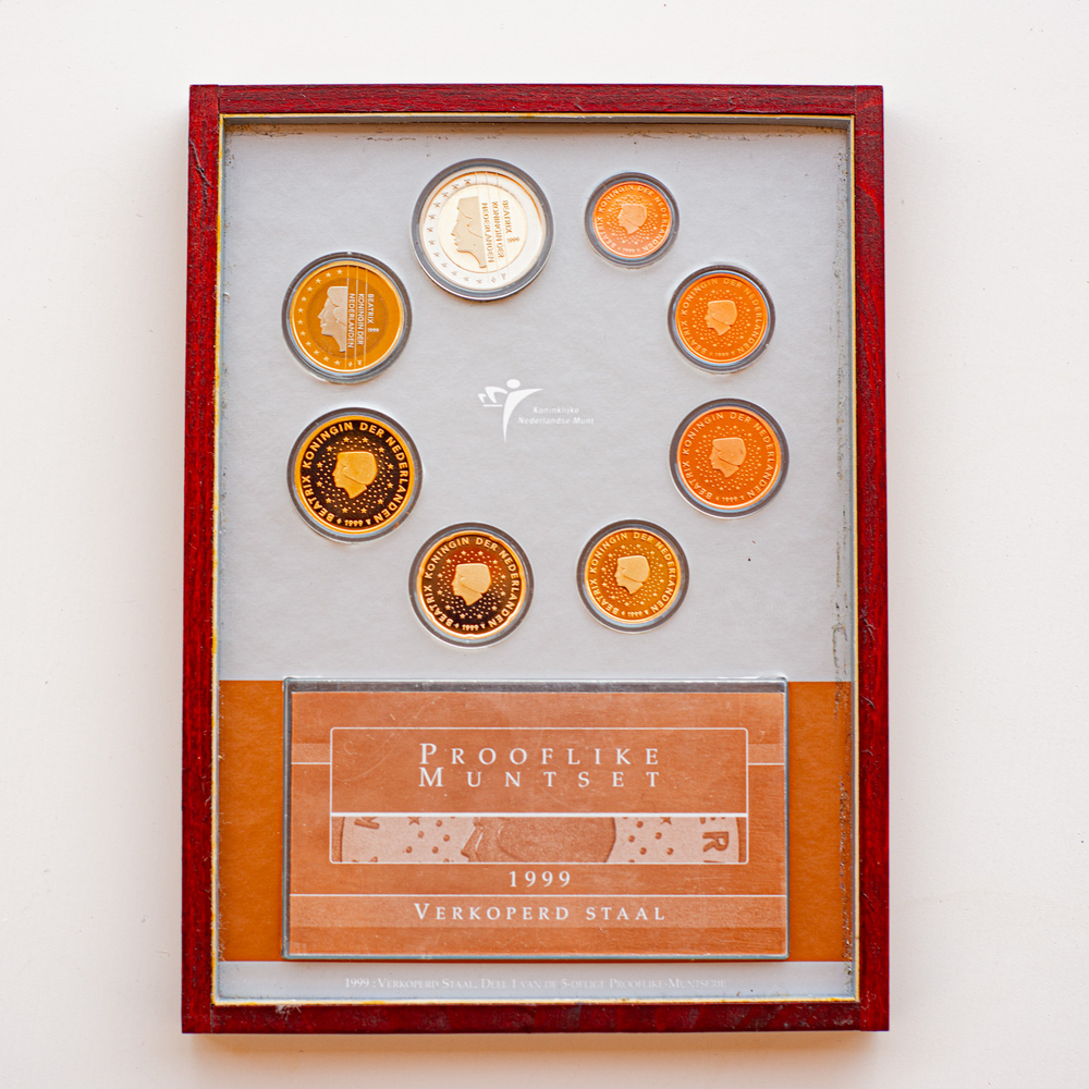 Netherlands 1999 - 2003 Prooflike Coin Sets