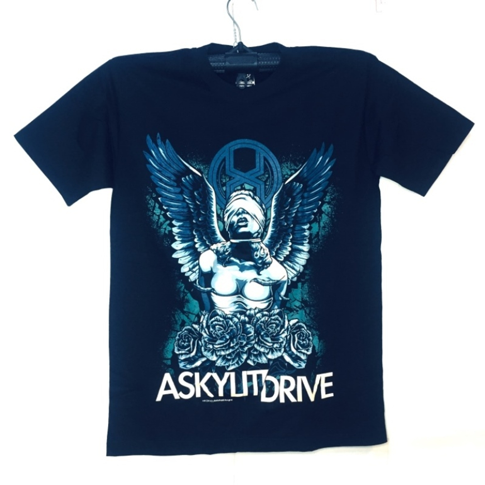 Футболка тайланд A sky lit drive Принт "Связанный ангел" (XS)