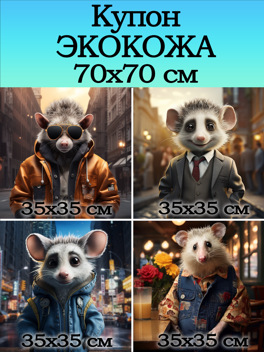 Купон 70х70 для творчества