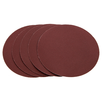 Круг абразивный на ворсовой подложке под "липучку", P 400, 150 мм, 5 шт Matrix