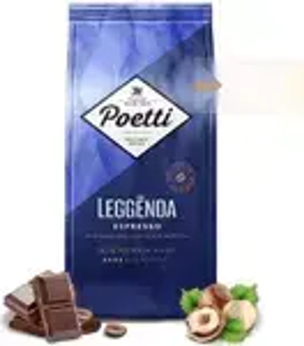 Кофе в зёрнах Poetti Leggenda Espresso, арабика, 1 кг