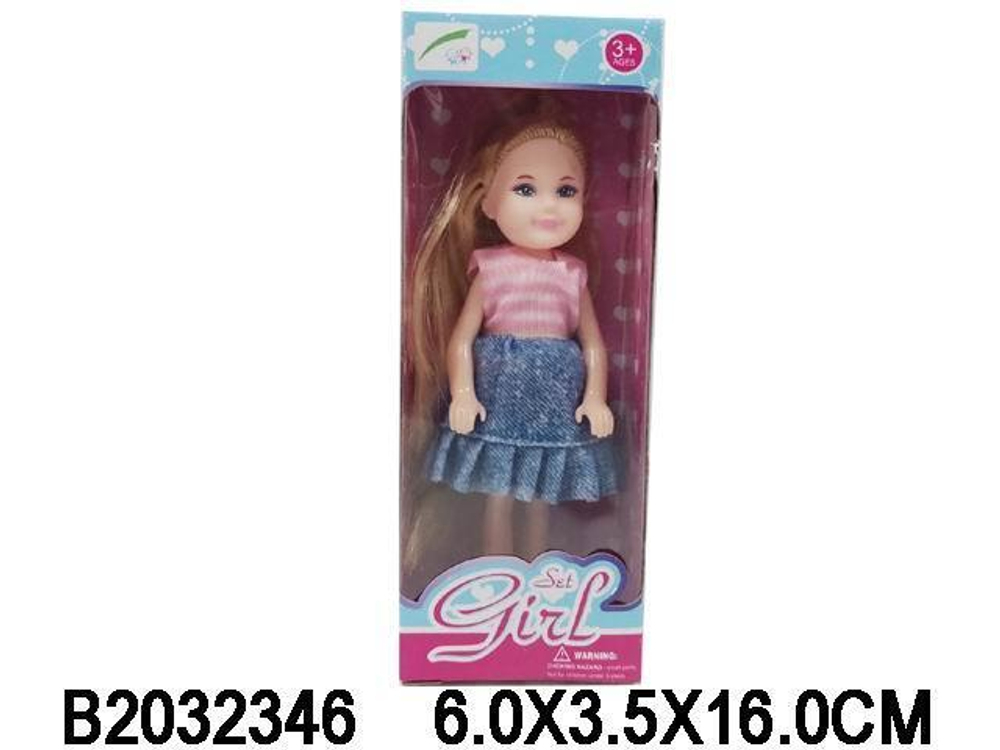 Кукла Классическая 16см, коробка 37-21