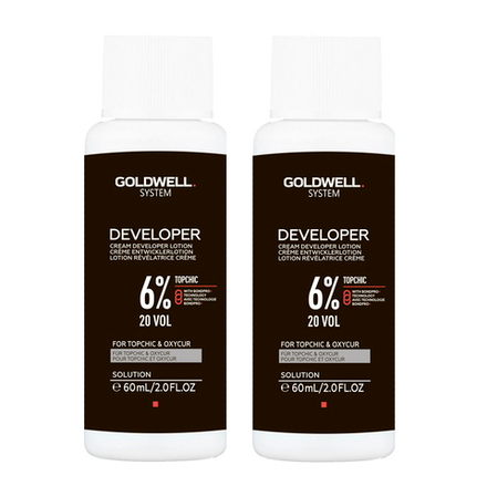 Goldwell Developer 6% - Лосьон-активатор 60 мл (2 шт.)