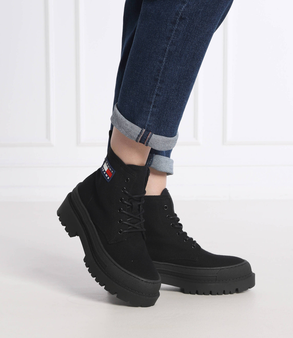 ботильоны Tommy Jeans - черный(EN0EN01903)