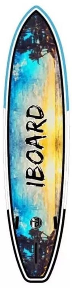 Надувная доска для sup-бординга IBOARD 11' Райский остров Б/У