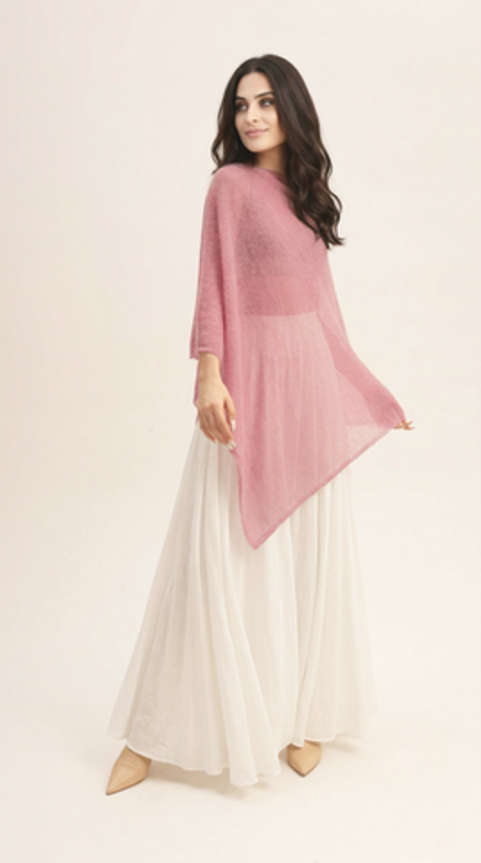 Накидка женская Т027-15 розовая