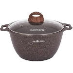 Кастрюля 3л «Granit ultra» (red) со стеклянной крышкой «Granit ultra» (red) кга32а