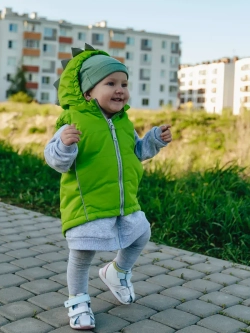 Жилет DINO утепленный стеганый для мальчика