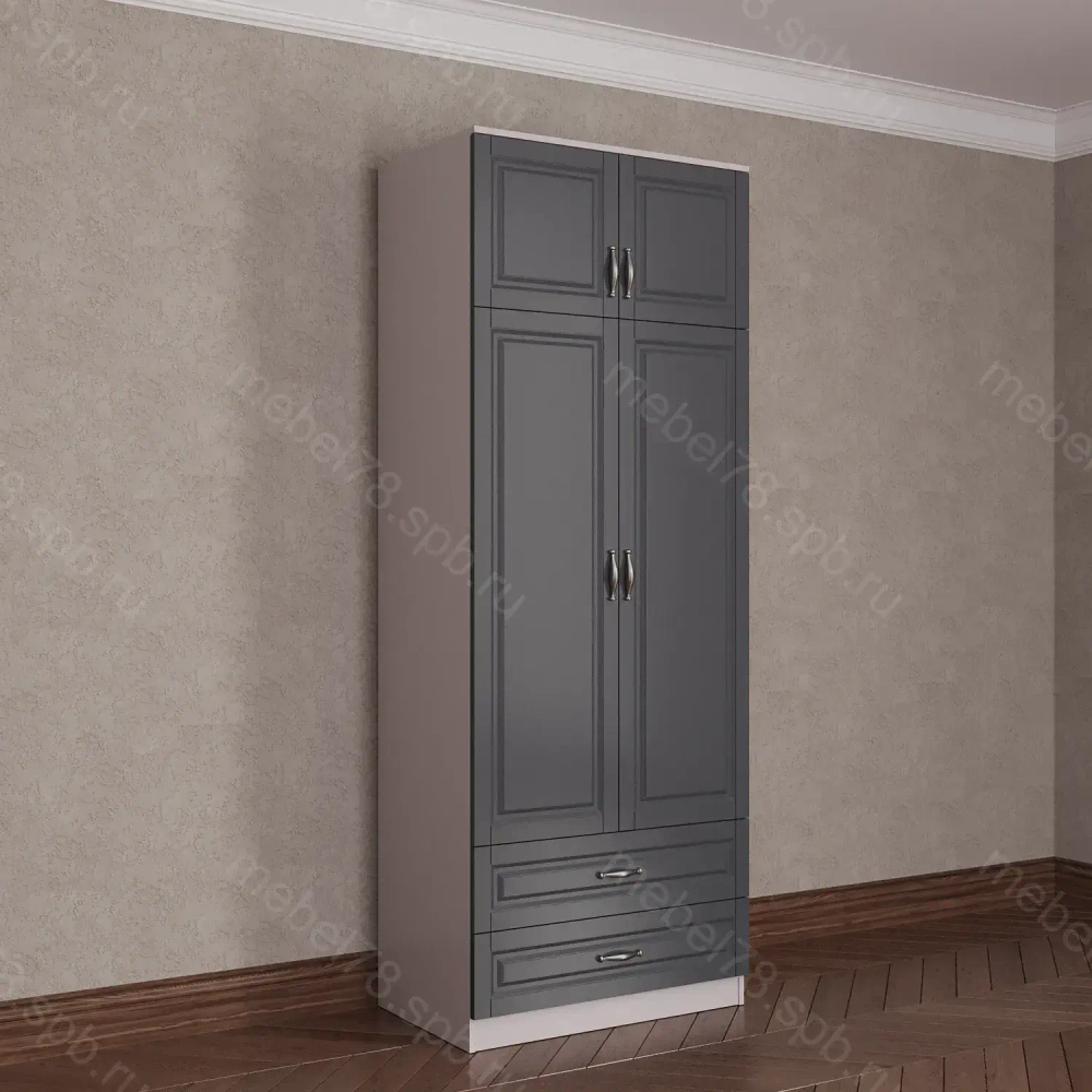 Шкаф распашной с антресолью 2/4 (мадес)