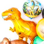 Шар (18"/46 см) Круг, Динозавры Юрского периода