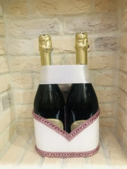 Украшение на шампанское