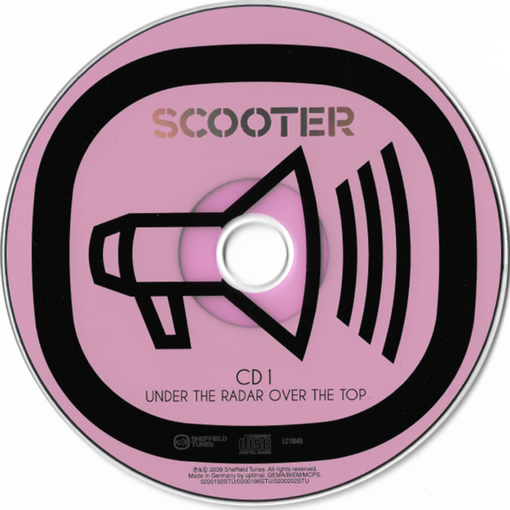 Scooter / Under The Radar Over The Top (Limited Edition)(2CD+DVD)