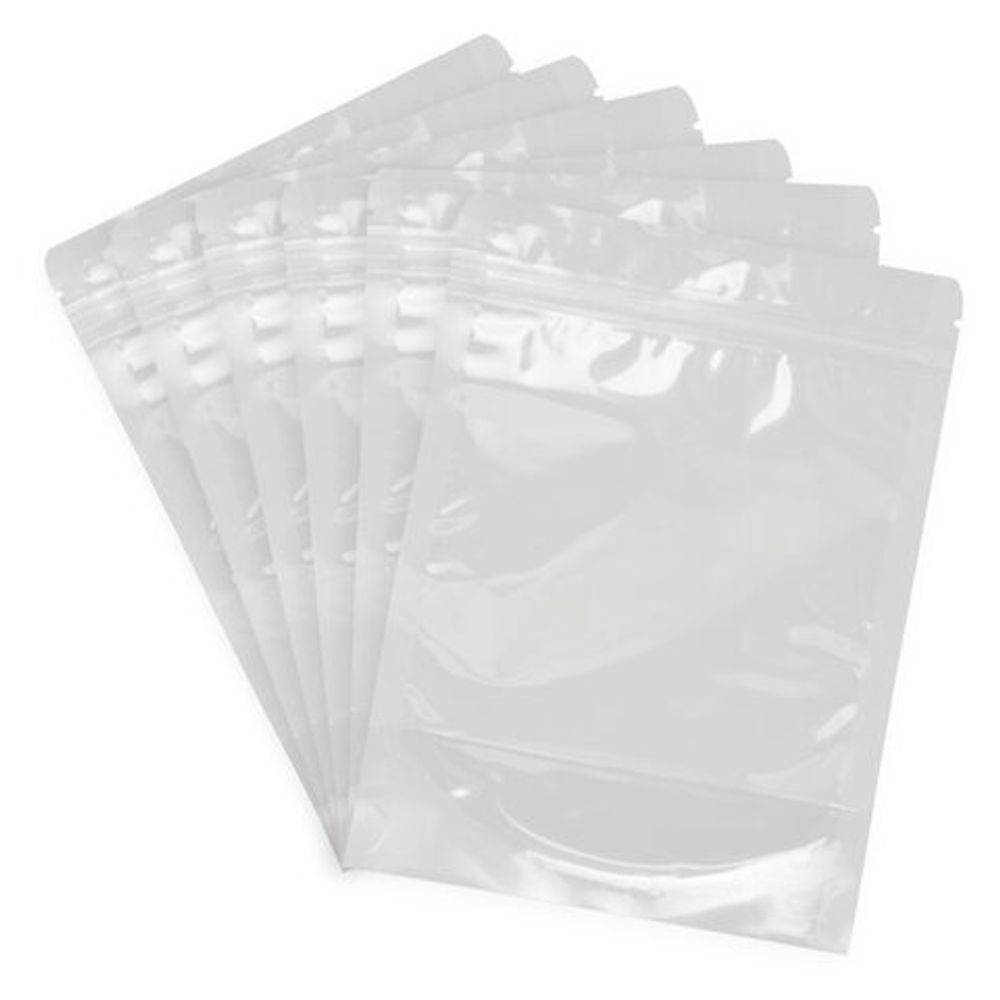 Пакеты дой-пак с замком ZIP LOCK, прозрачные, 180х260 + 40 мм, КОМПЛЕКТ 100 штук, 70 мкм, BRAUBERG, 700699