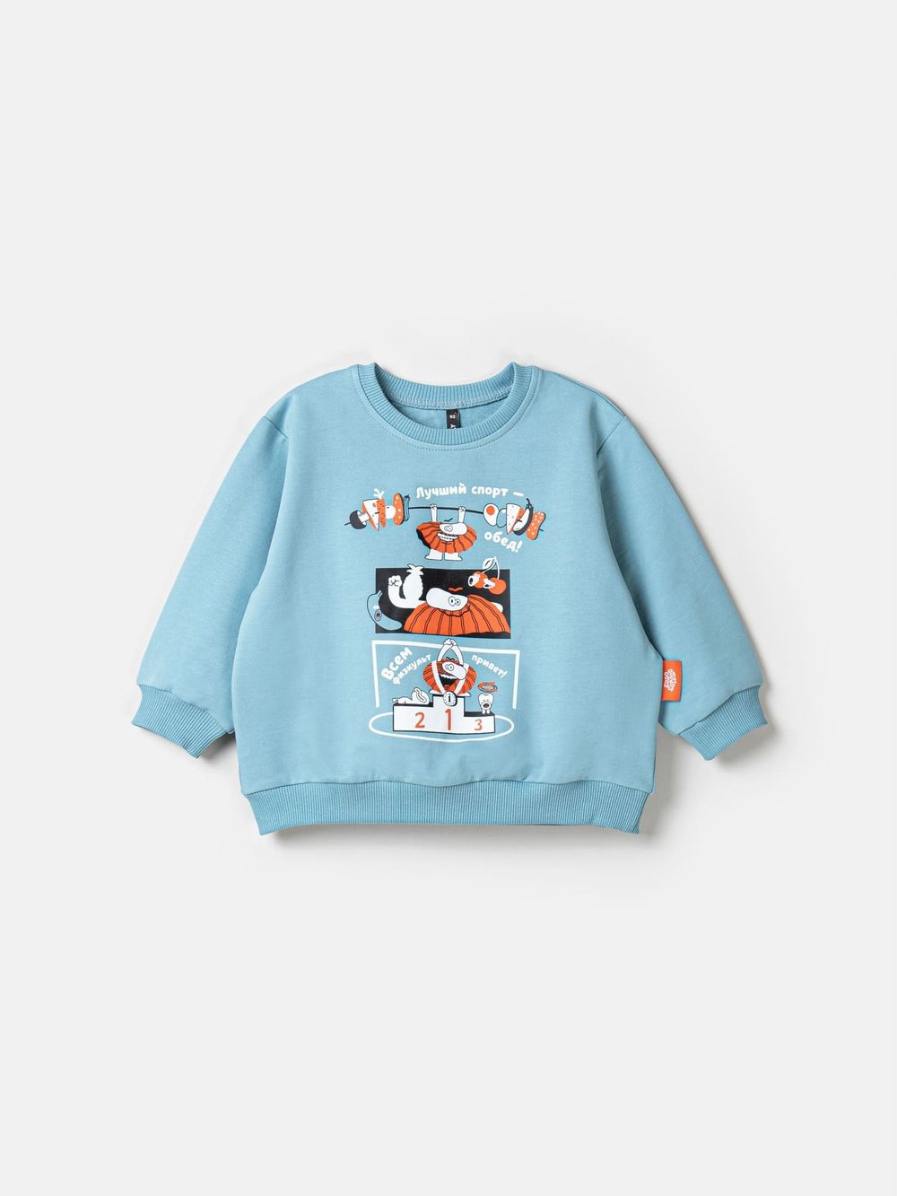 Свитшот Бодо Бородо "Аква" облегченный