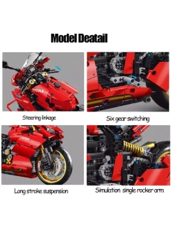 Конструктор Мотоцикл Ducati 1299 Panigale 1809 деталей