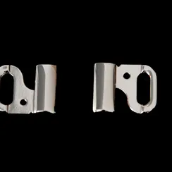 Застежка металл 15 мм никель