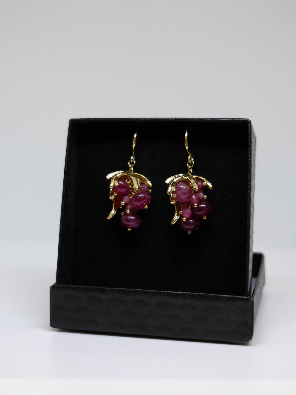 Серьги из турмалина