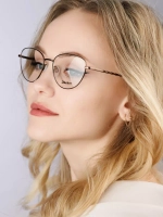 Оправа для очков для зрения металлическая брендовая