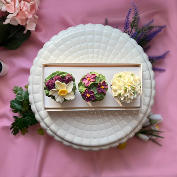 Шоколадные горшочки "Цветочный шёпот"