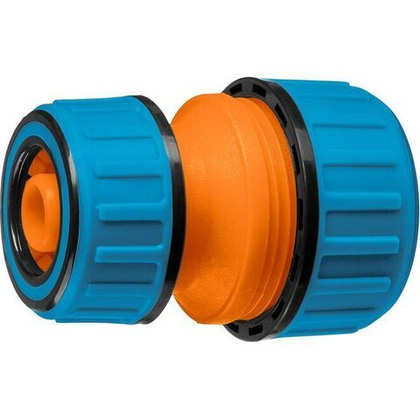 Муфта переходная соединительная 3/4 на 1/2 GRINDA PROLine TM-X для соединения садового, поливочного шланга с разными диаметрами/из ударопрочного пластика с TPR