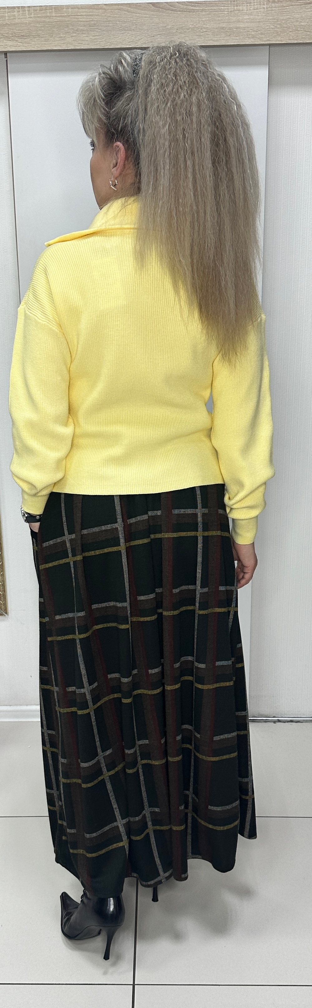 Джемпер-поло с воротником