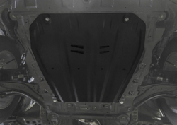 Защита картера и КПП Rival для Nissan Qashqai II Россия (V - 1.2T; 2.0) 2015-2019/Nissan Qashqai II рестайлинг (V - 2.0) 4WD 2019-н.в./Nissan X-Trail T31, T32 (V - 2.0; 2.5) 2007-2018 2018-н.в./Renault Koleos I (V - 2.0; 2.0D; 2.5) 2008-2011/Renault Koleos I рестайлинг (V - 2.0D; 2.5) 2011-2013/Renault Koleos I, II (V - 2.0; 2.0D; 2.5) 2013-2020, сталь 1.5 мм, с крепежом, штампованная, 111.4158.1