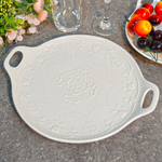 Блюдо сервировочное 30*25см с ручками