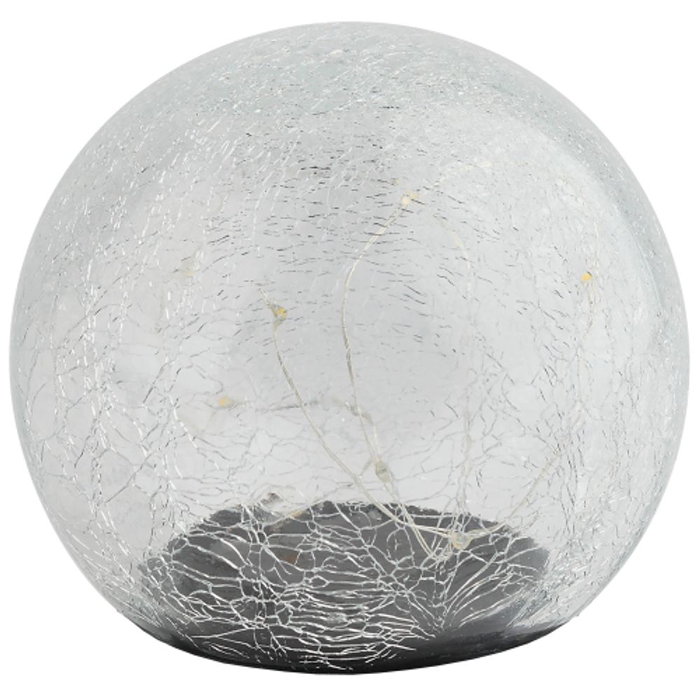 ERASF08-25 ЭРА Садовый светильник Шар на солнечной батарее, 20 LED 20 cм | Садовые декоративные светильники