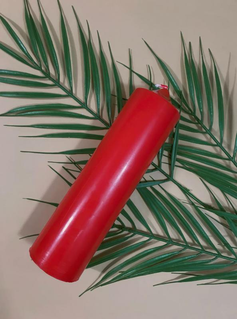 Свеча алтарная красная 70 часов