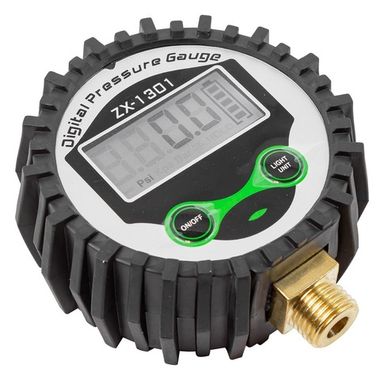 Индикатор давления цифровой для пневмосистем 1/4''(Psi, Kpa, Bar, Kgf/cm2), в блистере Forsage F-SDG-100