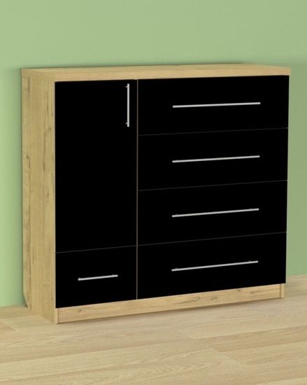 дуб бунратти / черный