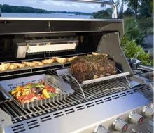 Газовый гриль Weber Summit S-670 GBS, 10 горелок, вертел