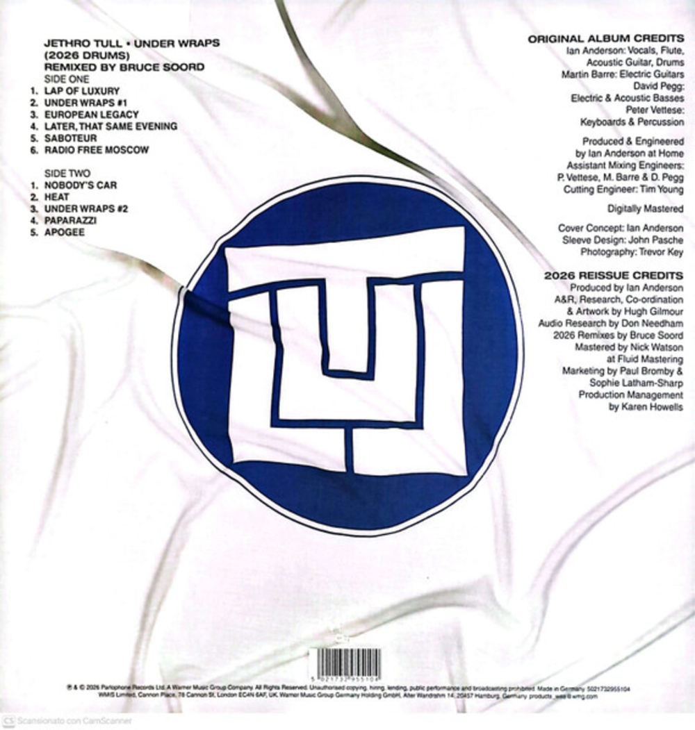 Jethro Tull / Under Wraps (The Bruce Soord 2026 Remix)(LP)