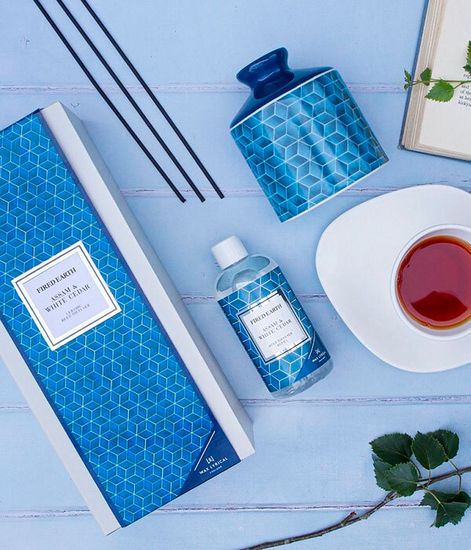 Ароматическая карточка Ассамский чай и белый кедр, Wax Lyrical