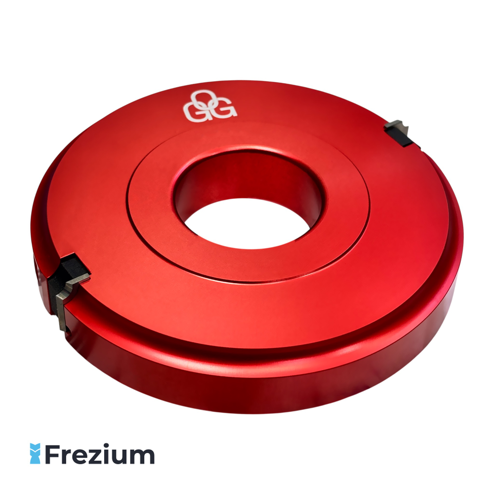 Радиусная насадная фреза алюминиевая со сменными ножами "O.G.Germany" 120x40x20 R3 Z2; SO749261