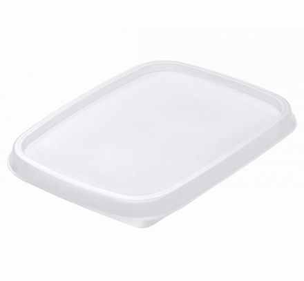 Крышки для контейнеров 108х82мм ПП прозрачные (50/1000шт)