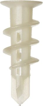 ЗУБР ДРИВА, 33 мм, 100 шт, нейлоновый дюбель со сверлом для гипсокартона (4-301265)