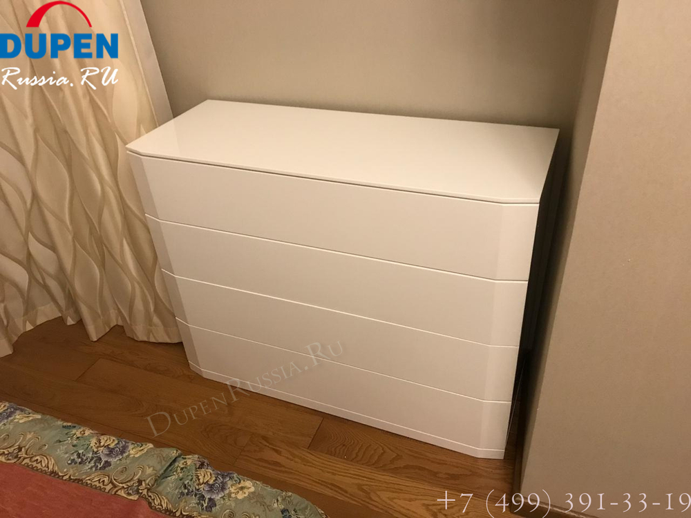 Комод горизонтальный DUPEN С-102 белый