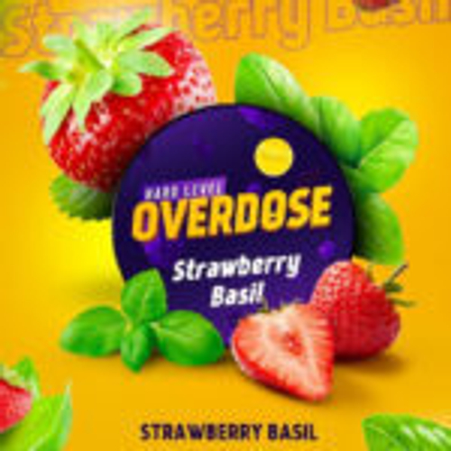 Overdose 100гр. Strawberry Basil (Клубника-базилик)